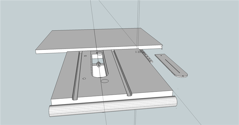 Shopsmith Main Table Top with OFT and Centerline (Custom).png