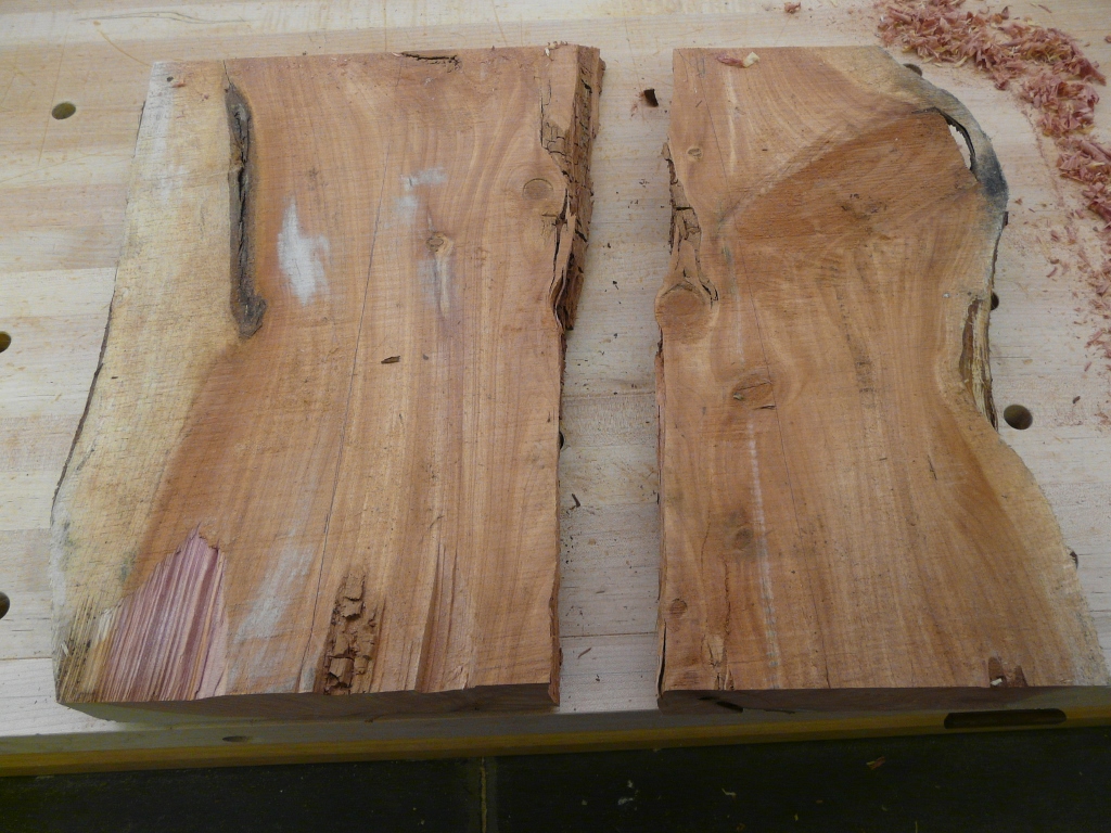 This is where the fun started.  Seems the entire center of the slab was rotten and it broke in two when I picked it up.