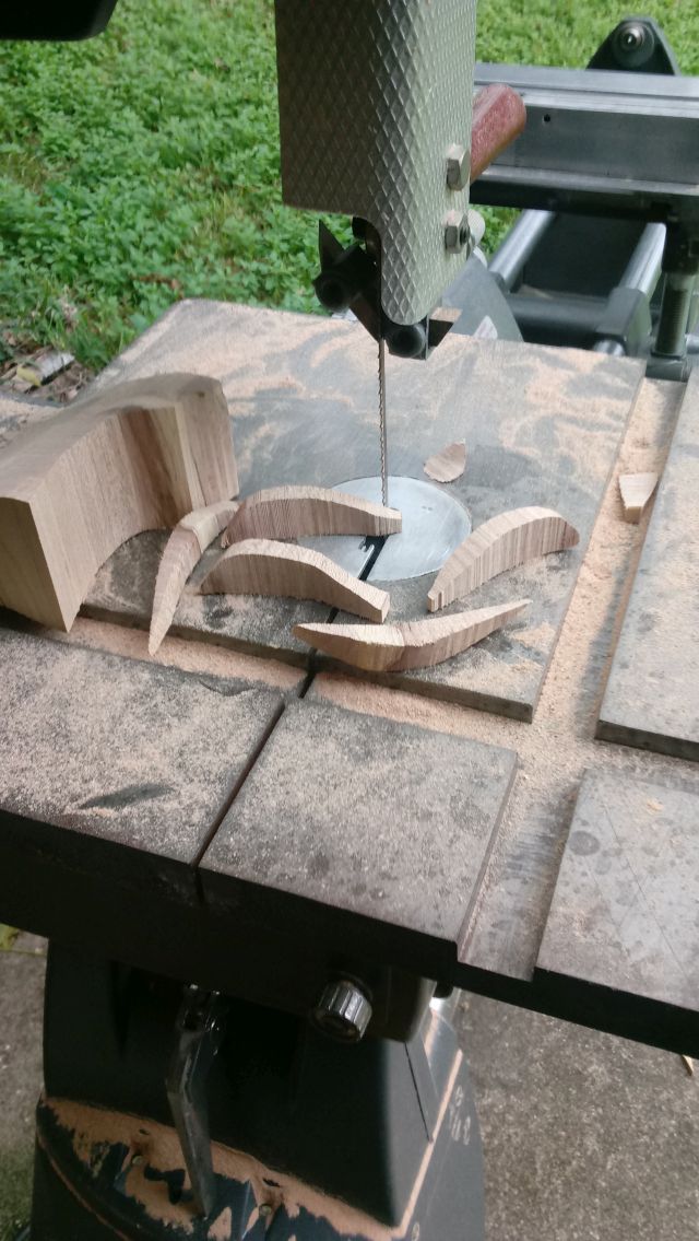 pulls cut on bandsaw