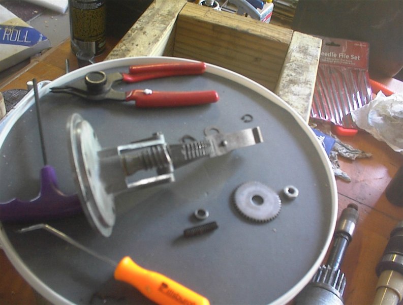 Quadrant Cleaned pre-assembly 070311.JPG