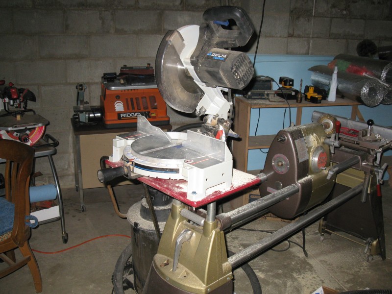 Chop saw on Shopsmith.JPG