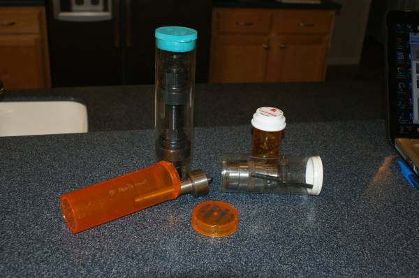 Pill Bottle Small Parts Storage 