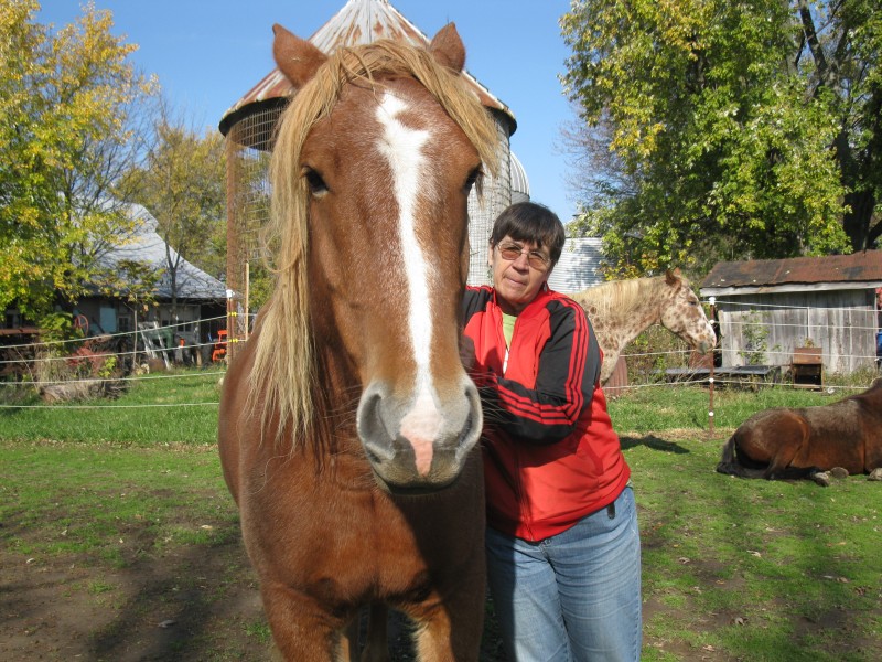 Rosie Belle and Diana fall of 2012.JPG