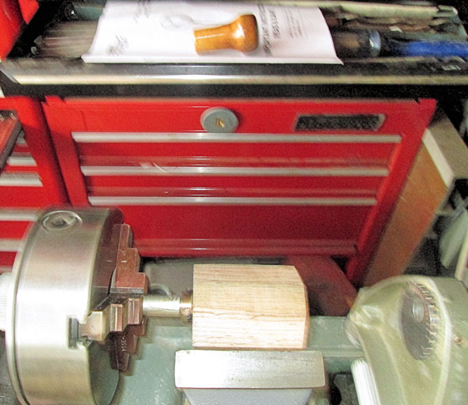 c mounted on core with original in background.JPG