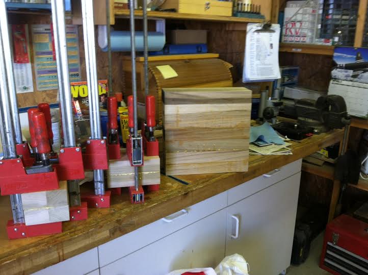 Glued up blanks