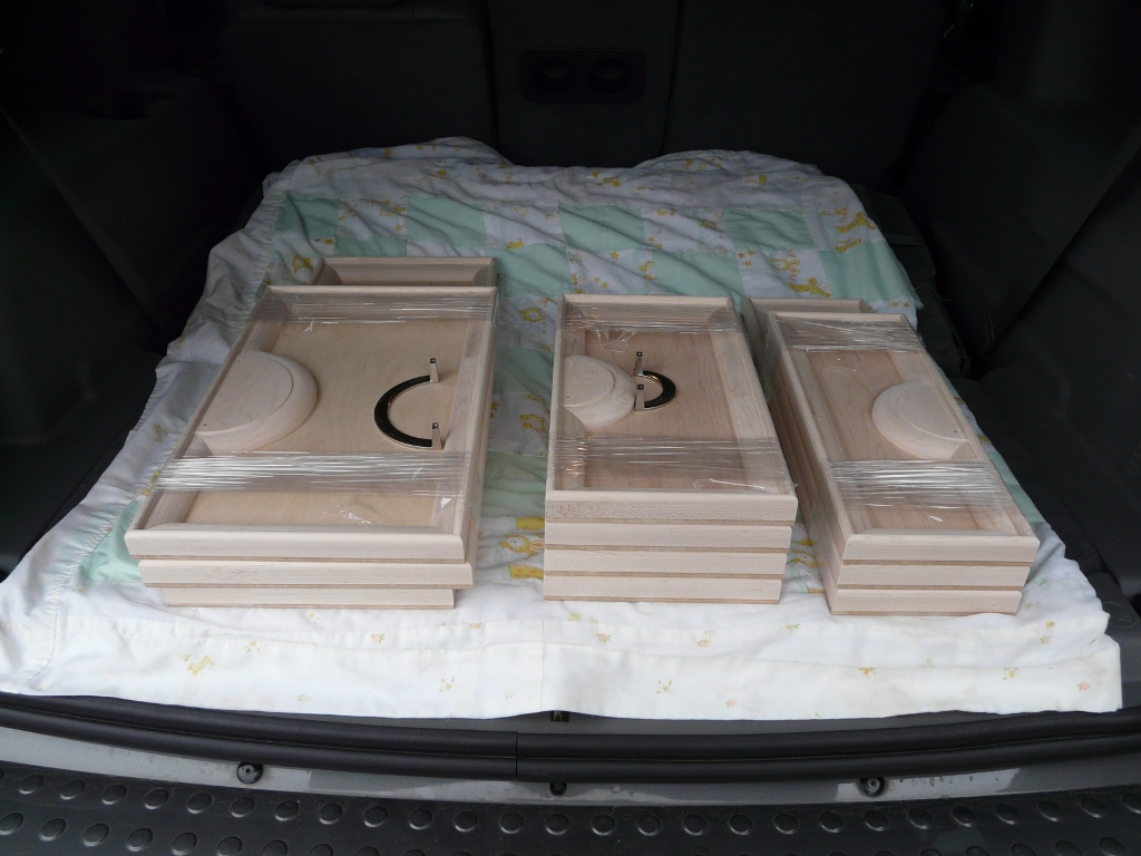 They sure don’t look like all that work neatly packed into the back of the Durango.
