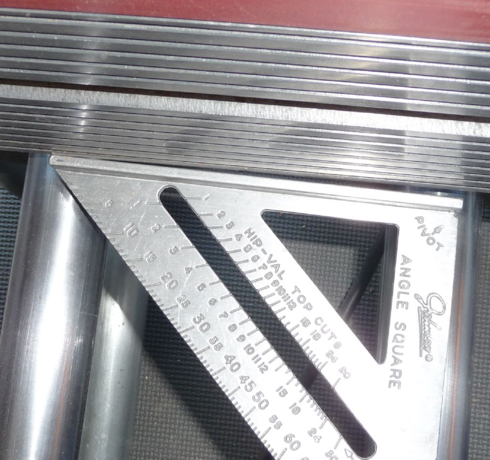 This photo is looking down on the table vertical to the tubes (as you would place it in a "drill" mode before raising it.