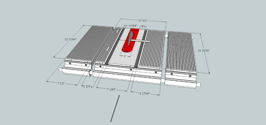Main Table and Two Floating Tables  with dimensions Measurements.png