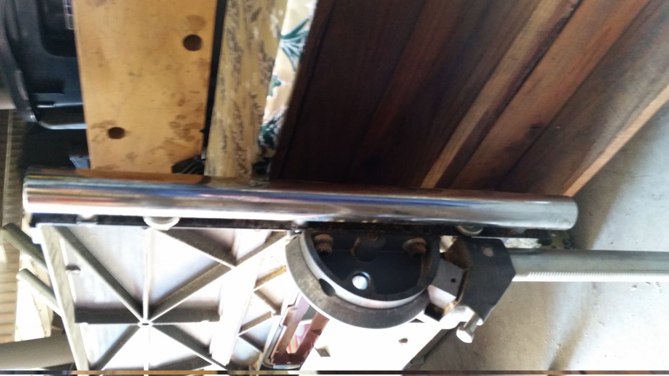 Main Table side, showing rail.