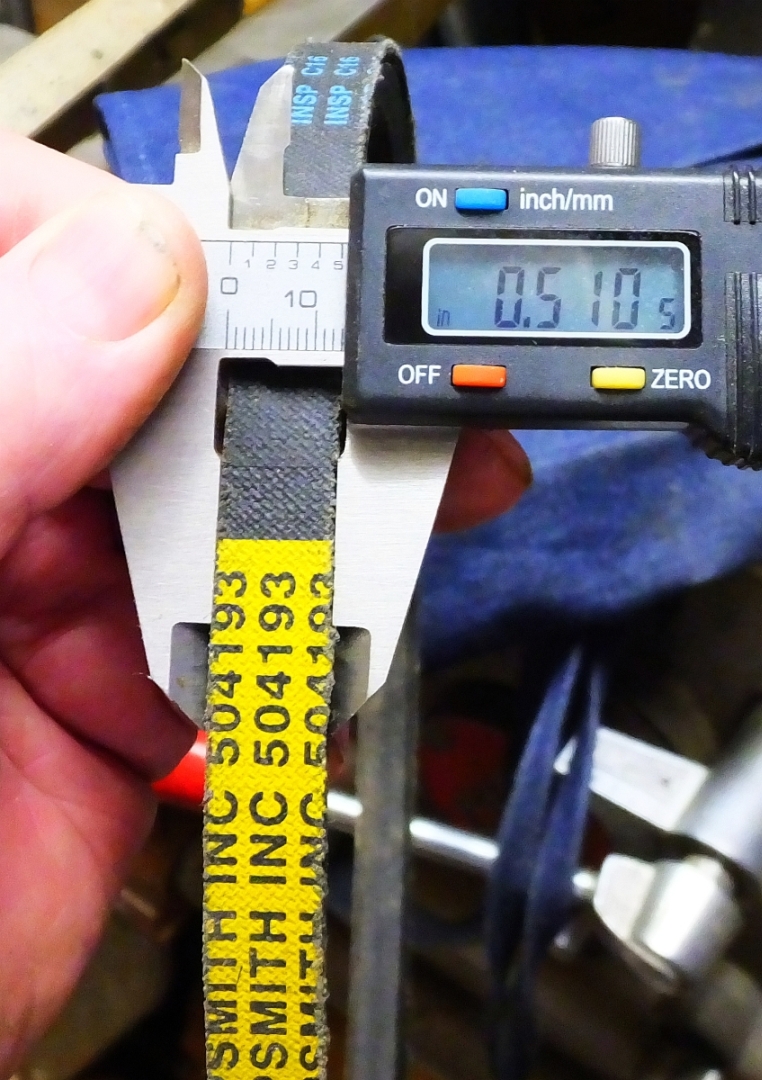 width at the narrowest