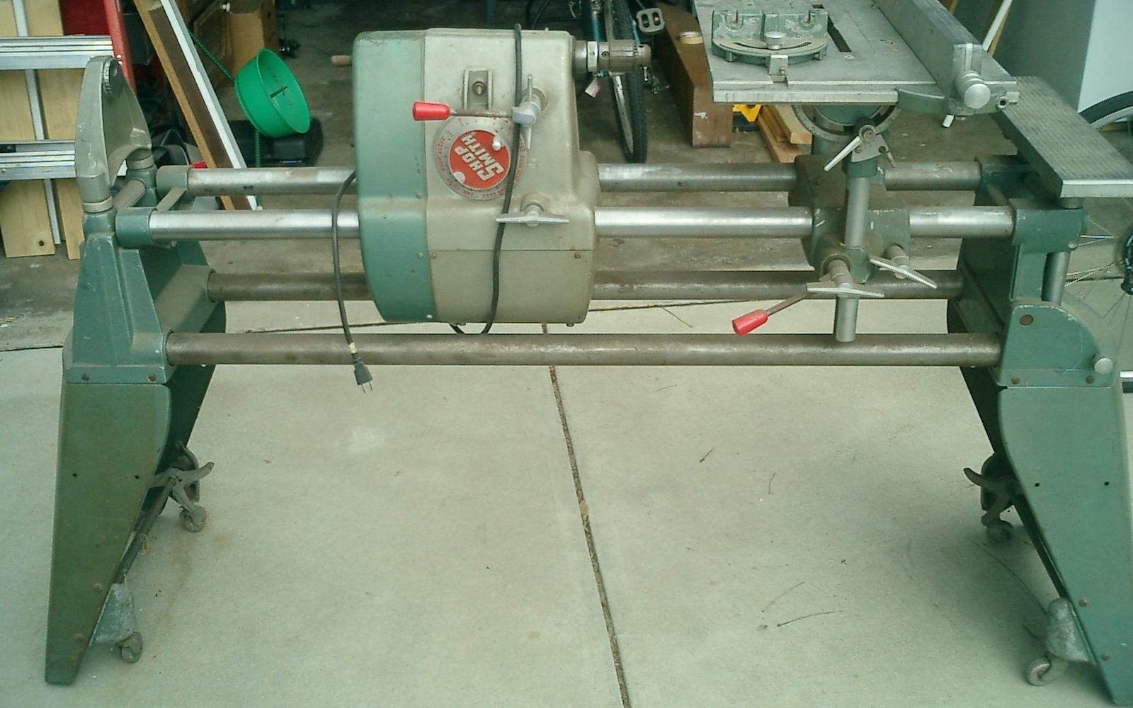 Shopsmith wood sale lathe