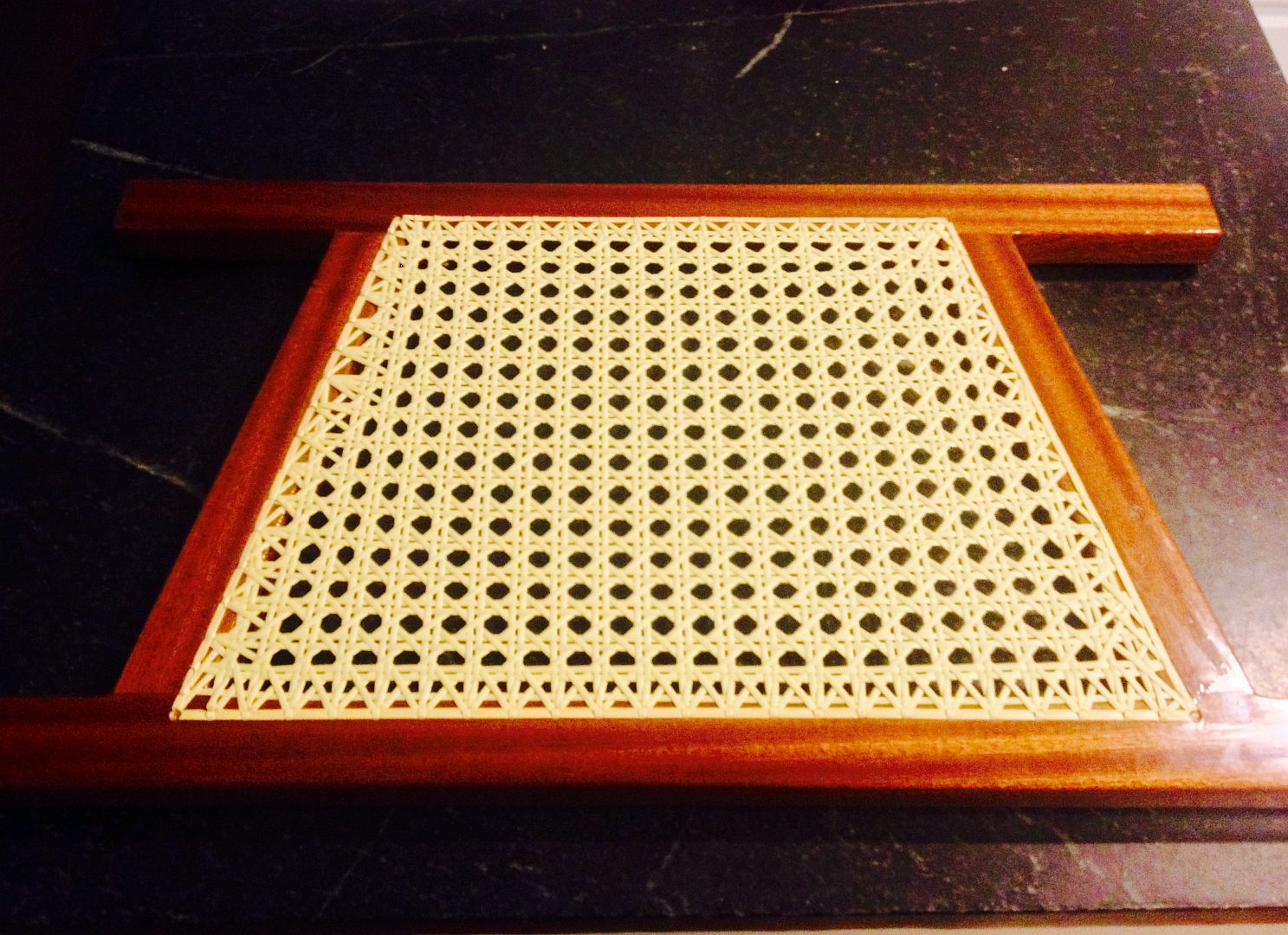 First seat done!
