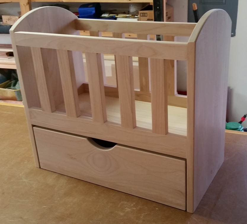 Doll Crib Construction Complete