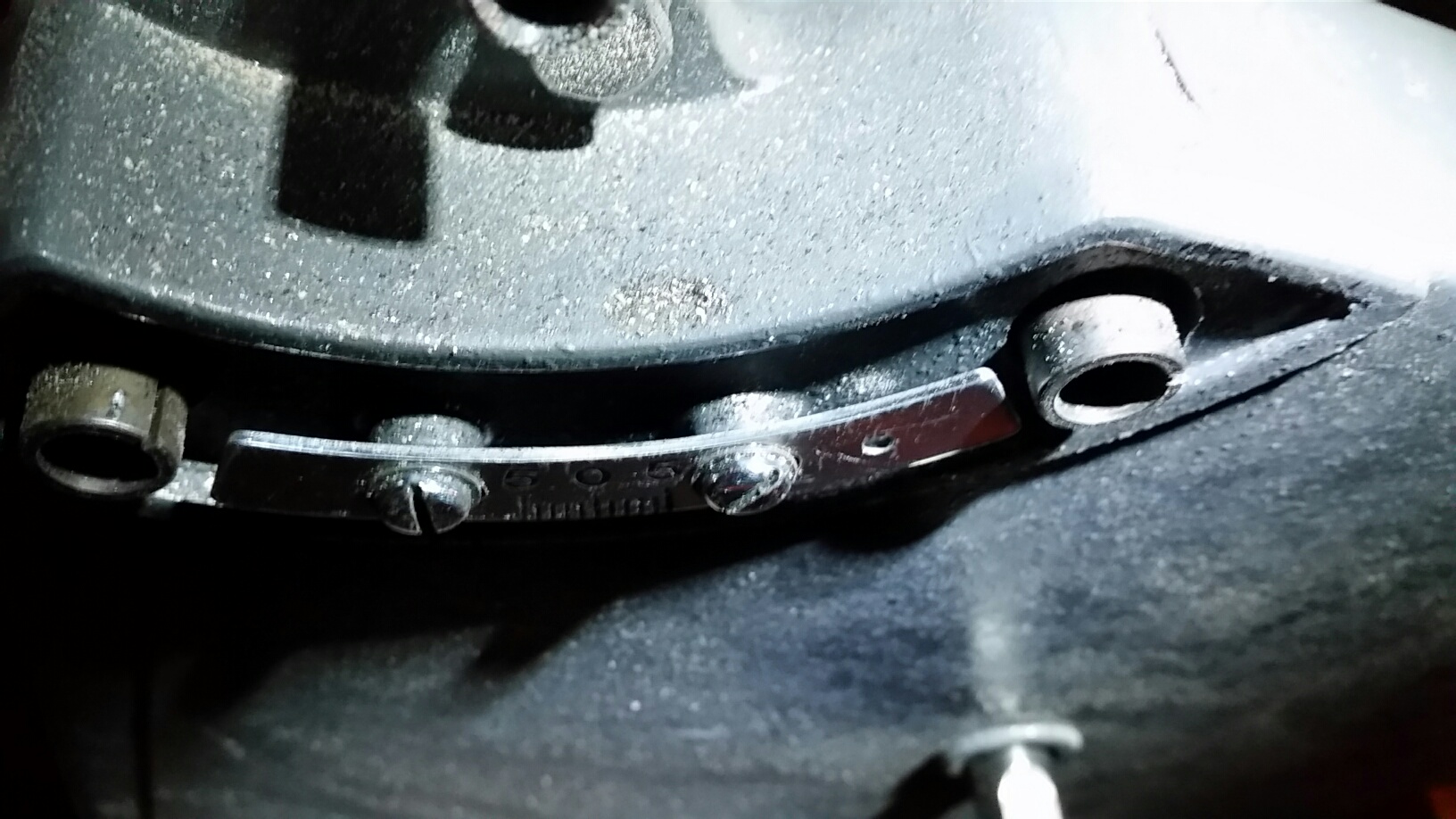 Spacer on either side of Tilt Scale