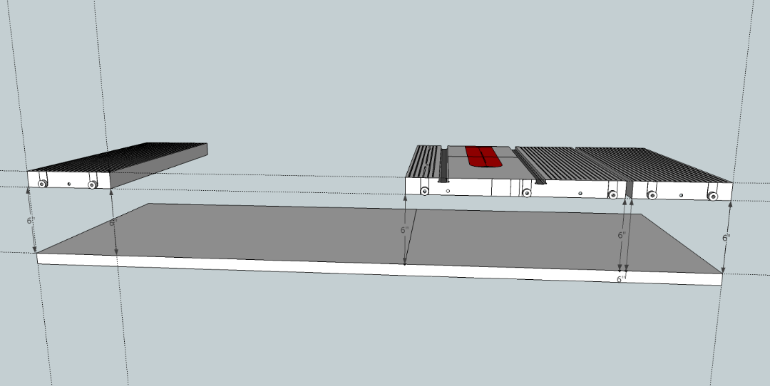 Main Table with Two Extension Tables Tilt = 0 degrees.png