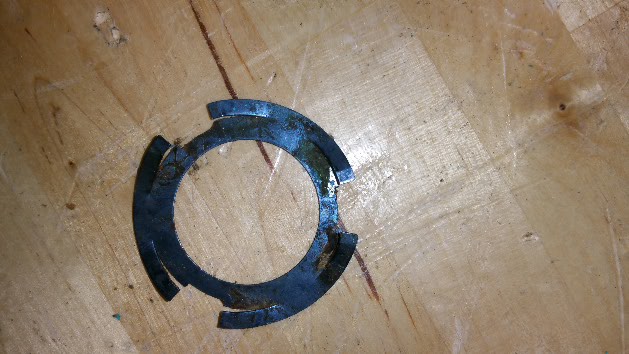 Part that I left out of the front end cap of the motor.