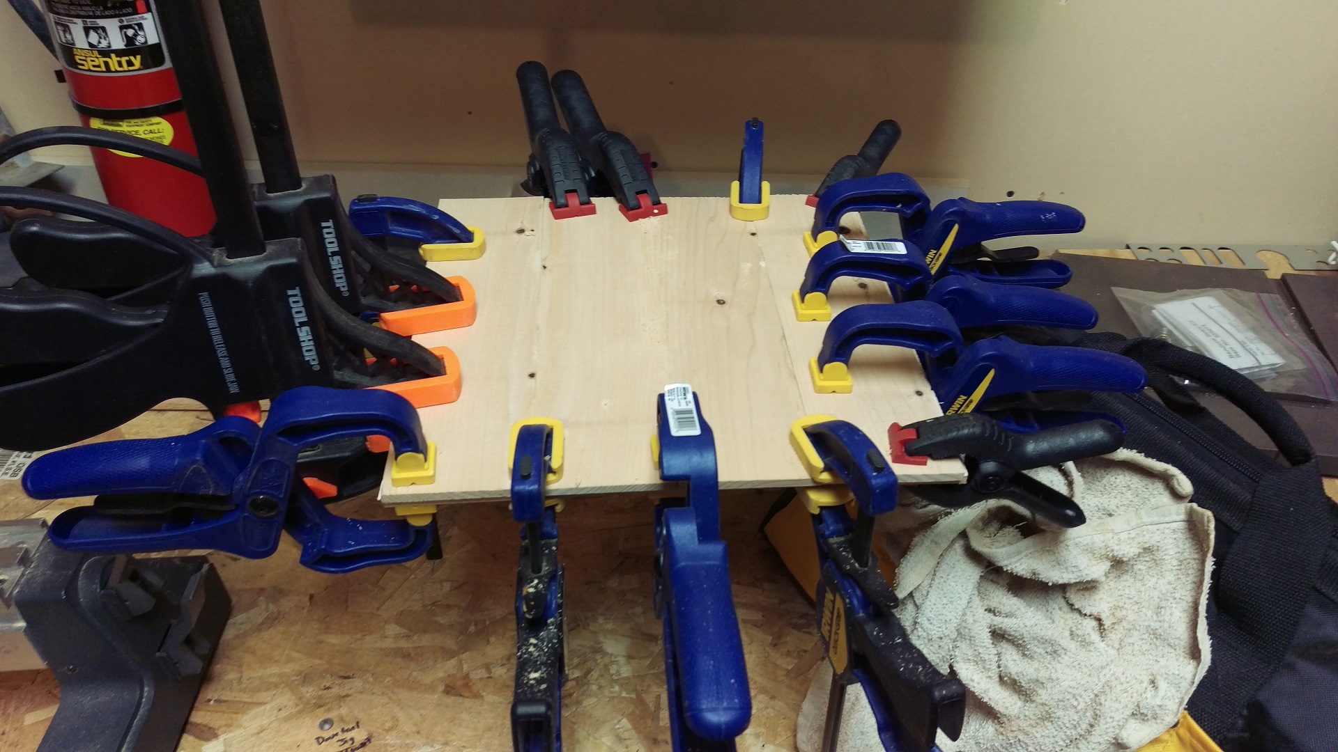 Oh to clamp...