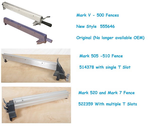 500  through Mark 7 Rip Fences including Original and New Style for 500.jpg