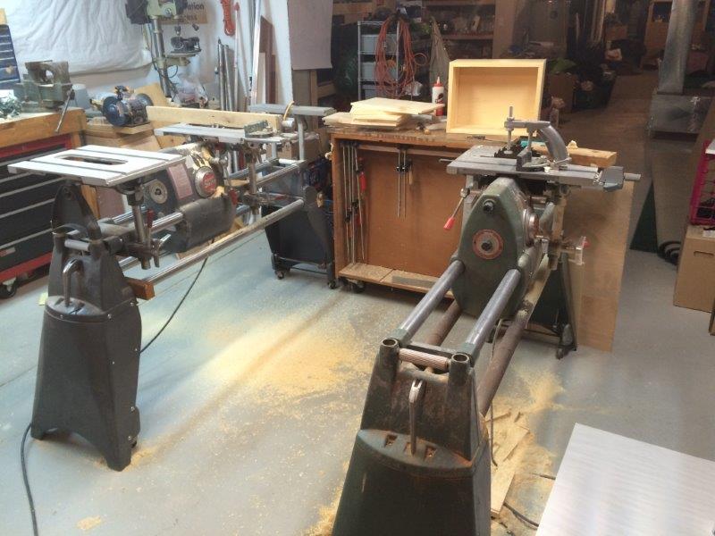 Greenie and Grey unit making drawers