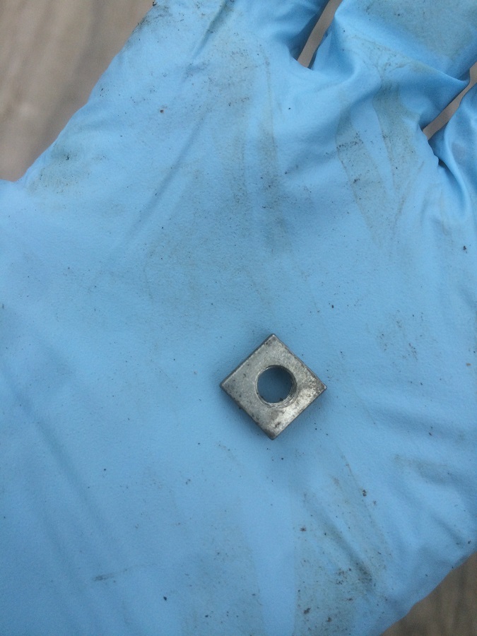 square nut.  Where did this come from?