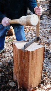 WS - froe and mallet in use.jpg