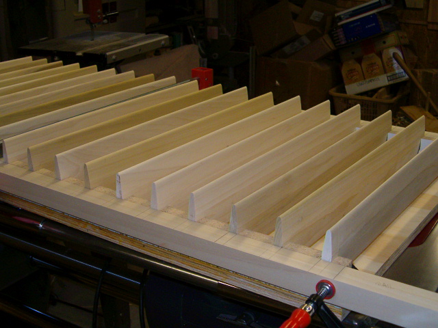 Marking our stile pin holes.jpg
