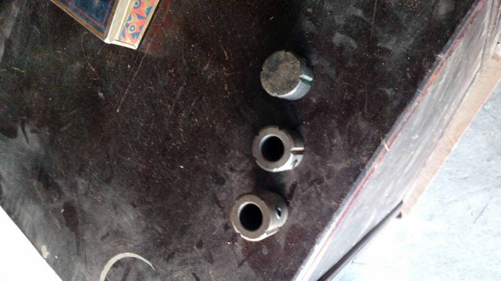 Parts flipped upside down