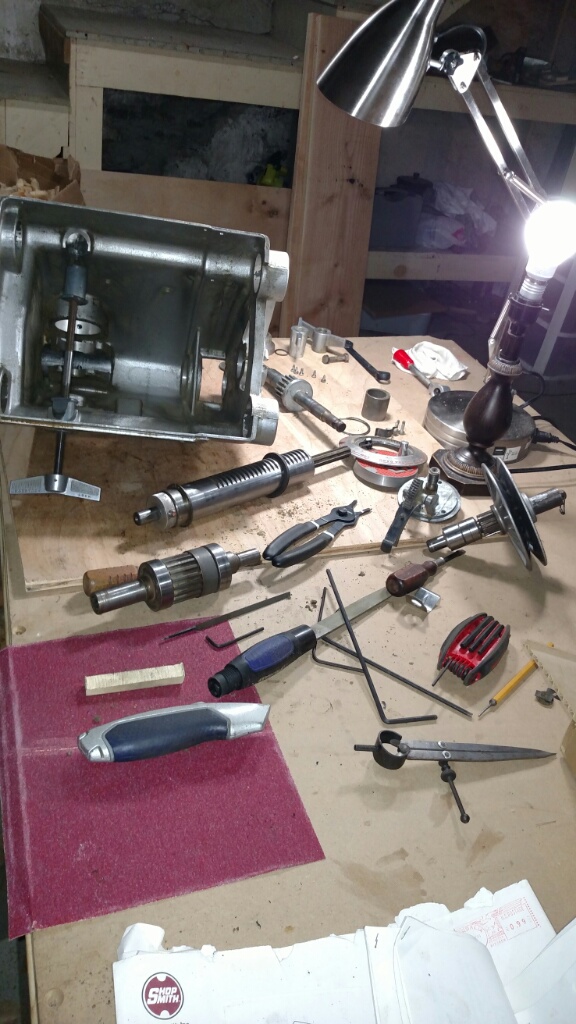 First is the complete messy tear down