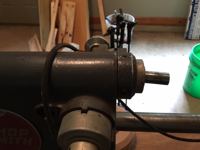 Not sure if this part runs all the way through headstock or is attaché within headstock