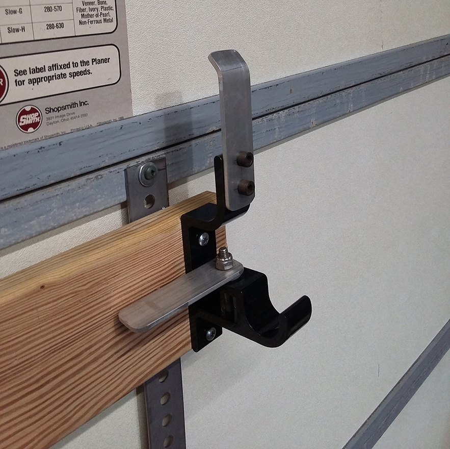 Bracket installed
