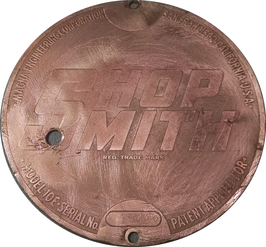 Stripped Tag for 10E #17446 (w/ hole)