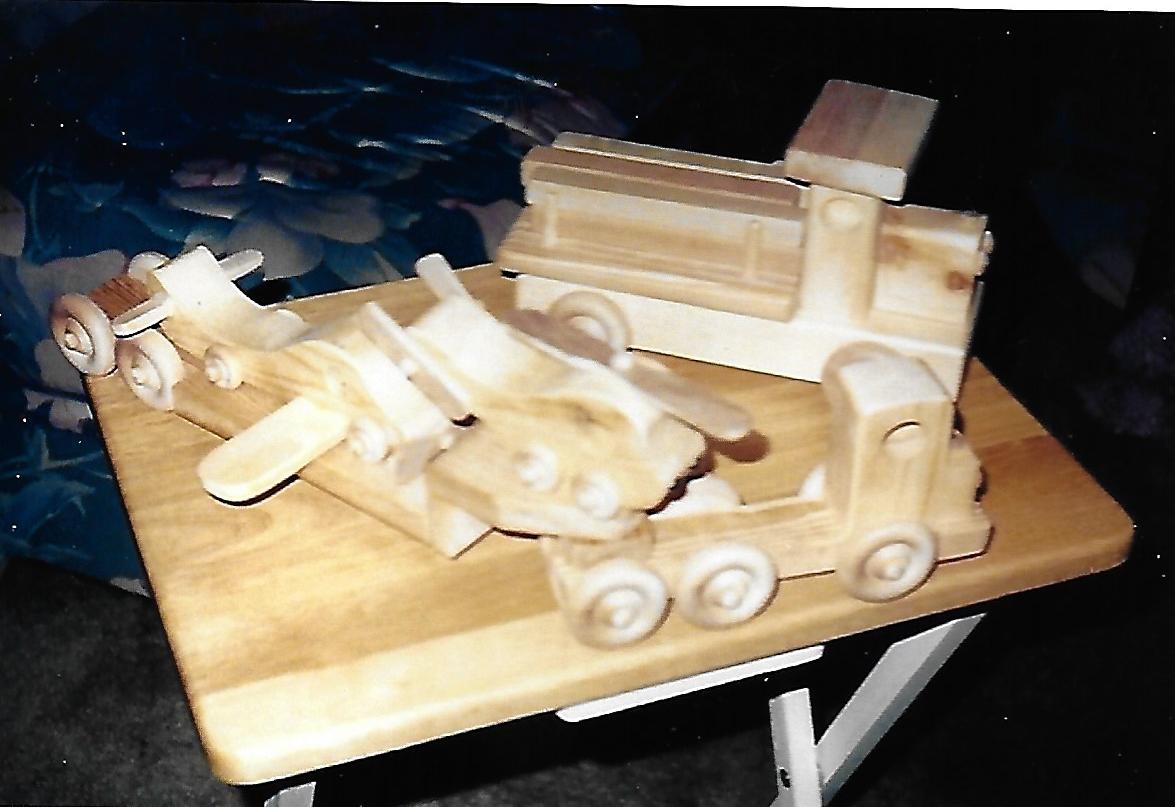 Semi with its load