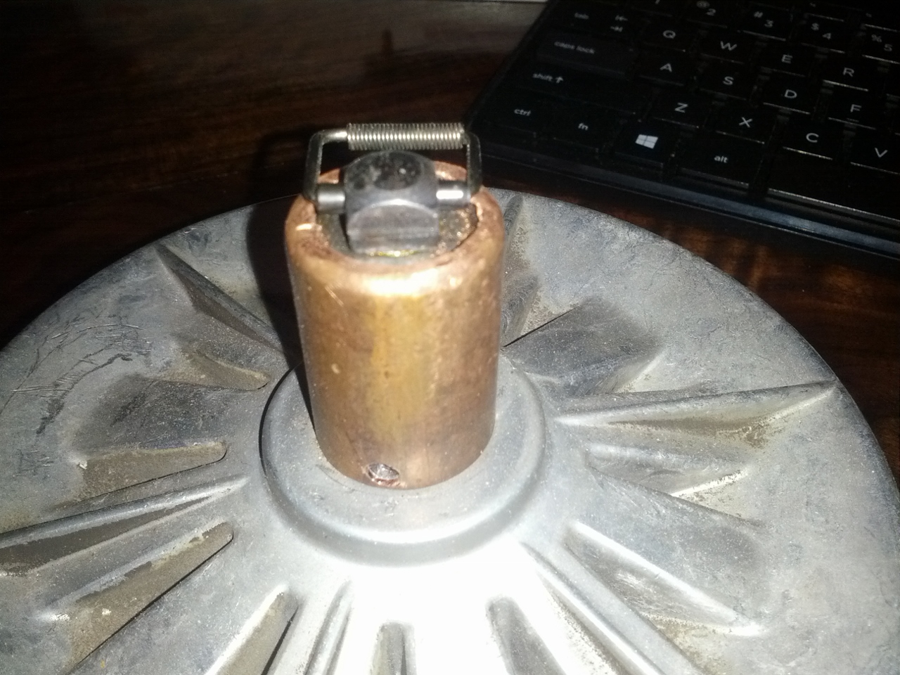 3/4" copper coupling