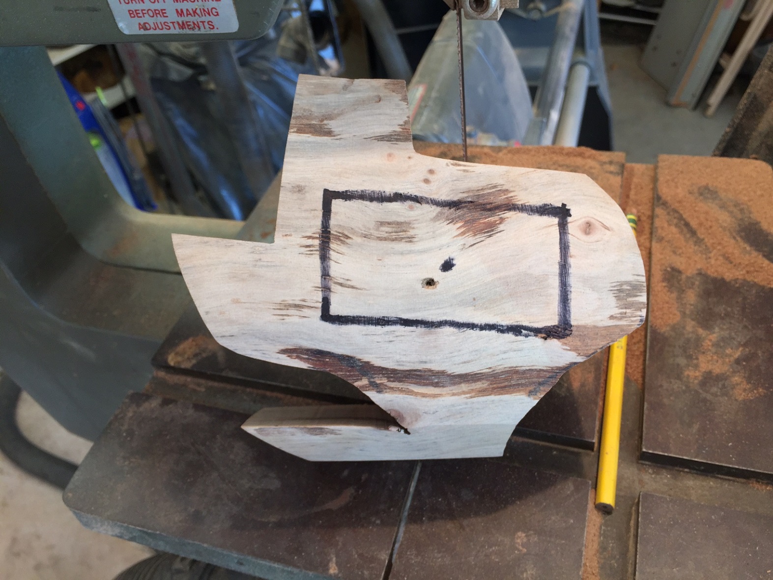 Draw the drawer outline
