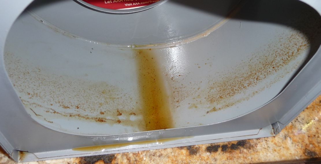 There was 3x as much grease as pictured since I had already poured it off onto a newspaper before reheating again.