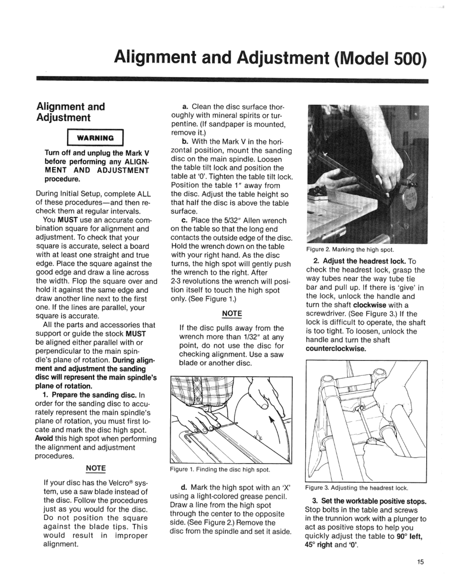 Shopsmith Model 500 Alignment and Adjustment.png