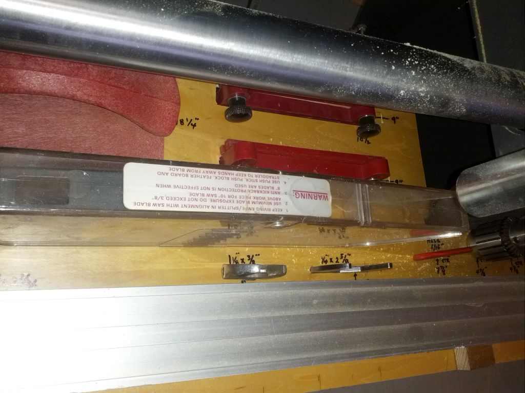 Where did that saw dust come from?