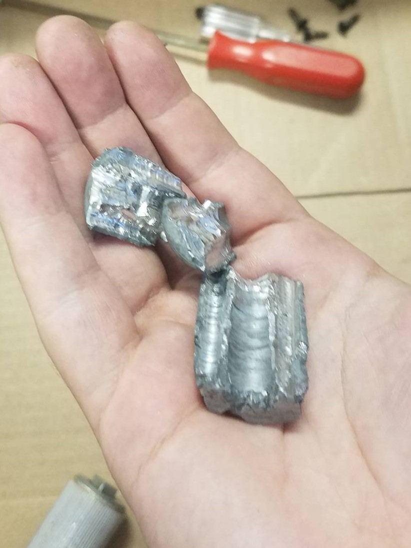 Whats left of the front(Stuck) Wedge