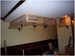 Frame of overhead Cabinet
