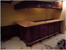 Bar Exterior prior to adding rail