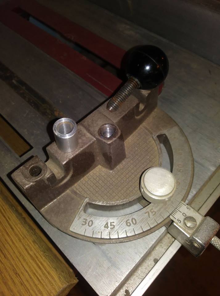 Woodshop - Shopsmith miter gauge with ball.jpg