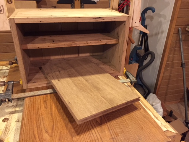 Chestnut Carcass Glued.JPG