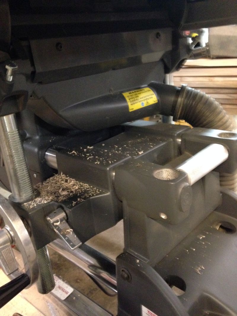Picture posted of earlier in this thread after cutting a 1/4"x3/4" deep rabbet in a 3/4"x2' board