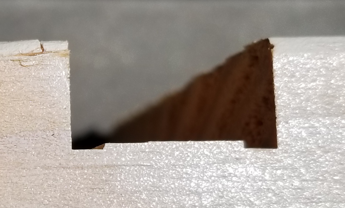Note deeper cuts at lower left and right