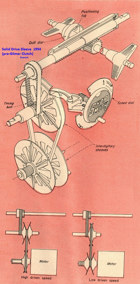 Solid Drive Sleeve Hub - Early Greenies published Oct 1954 - reduced size for forum.jpg