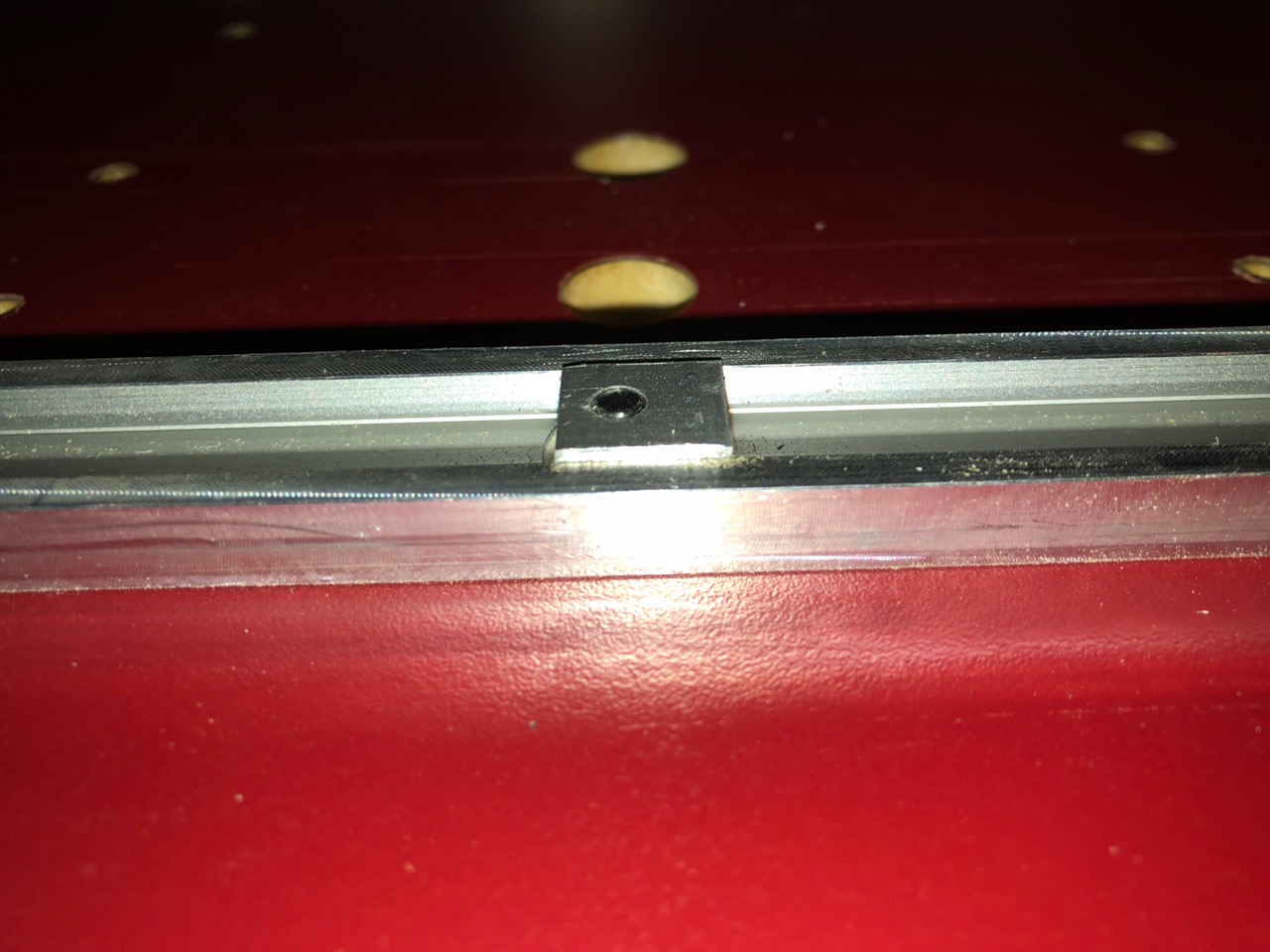 Sled dropoff underside