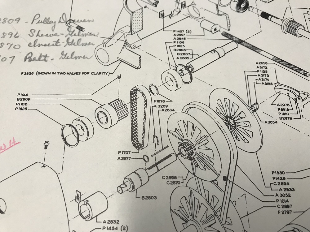 Early Drive Sleeve Assembly Parts