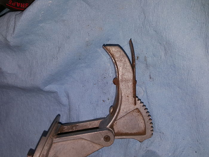 Too bad you can not just replace the top spring steel.