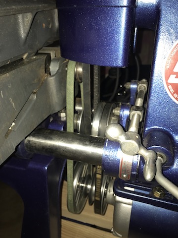 Speed Changer &amp; Belt Drive for Jointer.