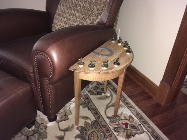 Bourbon Barrel top in White Oak